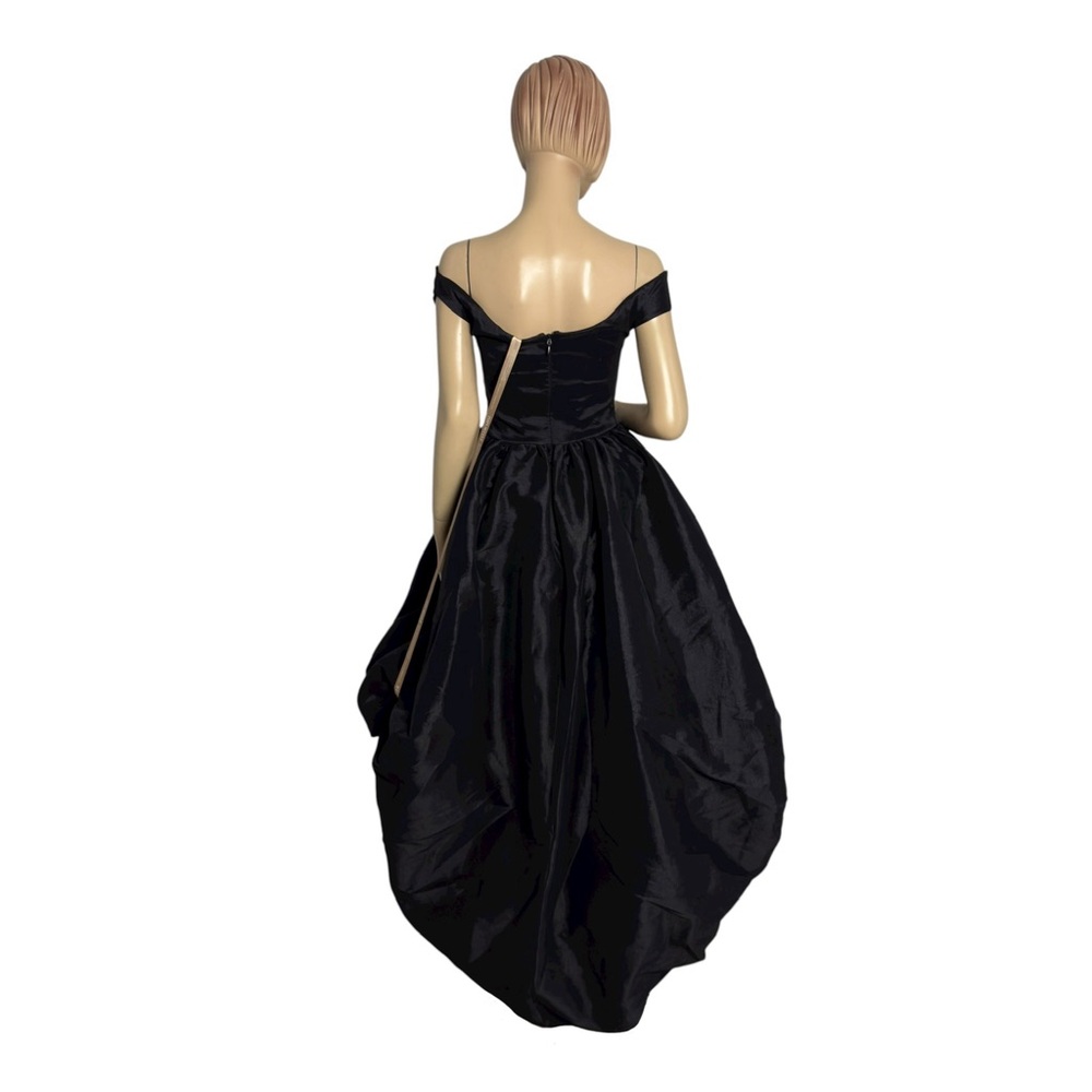 Meshki Amelia Bubble Maxi Dress in Black Small - Picture 8 of 11